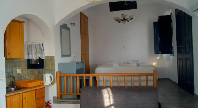 Двухместная студия с видом на море Coral Apartments