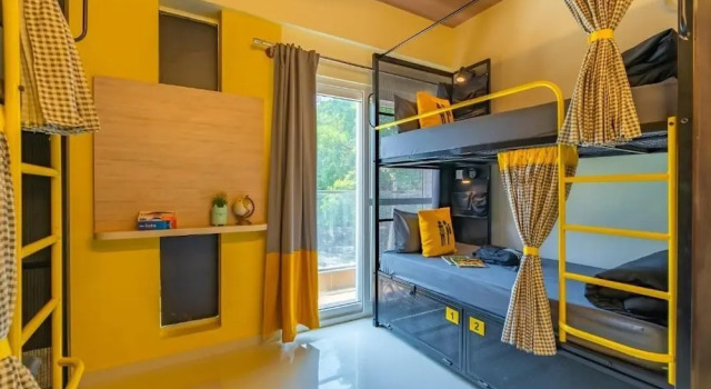 Кровать в общем номере (женский номер) The Hosteller Bangalore, Indiranagar