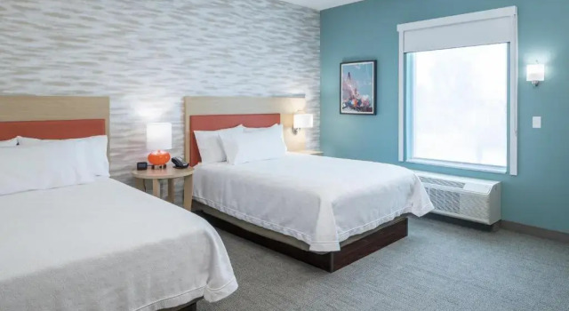 Четырёхместный люкс c 1 комнатой Home2 Suites By Hilton Cape Canaveral Cruise Port