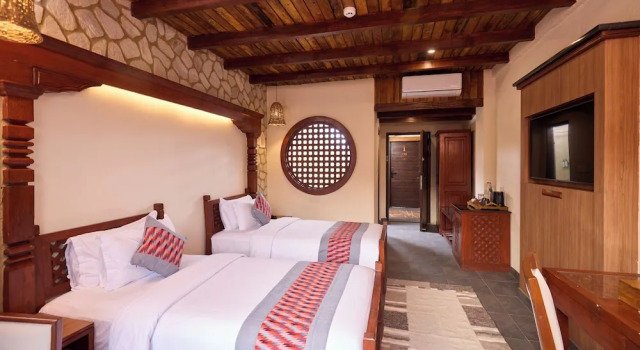 Двухместный номер Deluxe с балконом Temple Bell Boutique Hotel & Spa