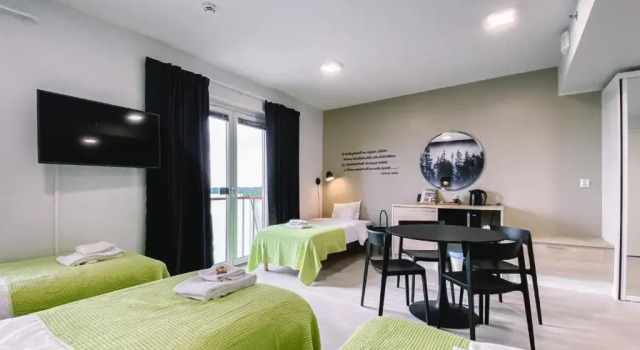 Семейный номер Standard Hotelli Kuohu Kangasala - Hotel and Apartments by UHANDA