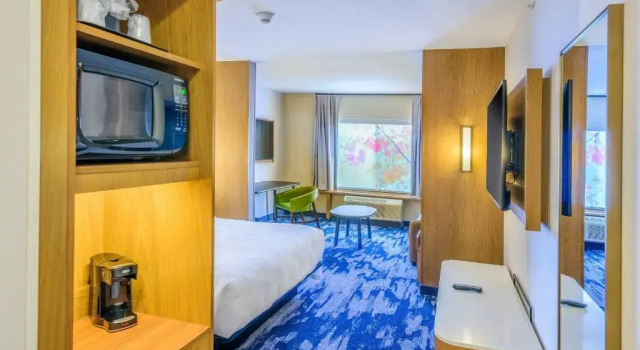 Студия Deluxe Fairfield Inn & Suites Scranton Montage Mountain