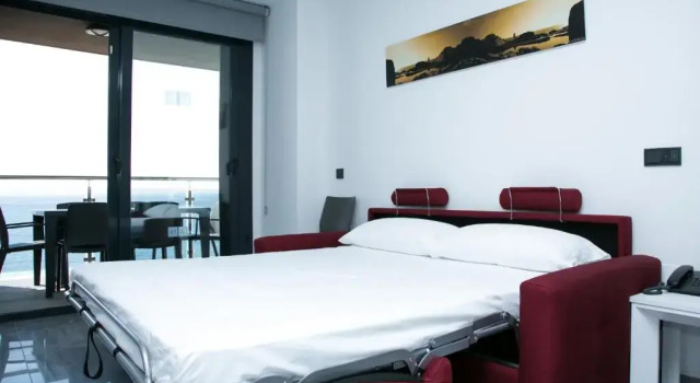 Апартаменты c 1 комнатой с видом на море Apartamentos Fuengirola Playa