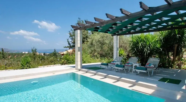 Вилла с 3 комнатами Villa Nynemia Almyrida Crete