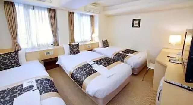 Трёхместный номер Standard Hotel Chatelet Inn Kyoto