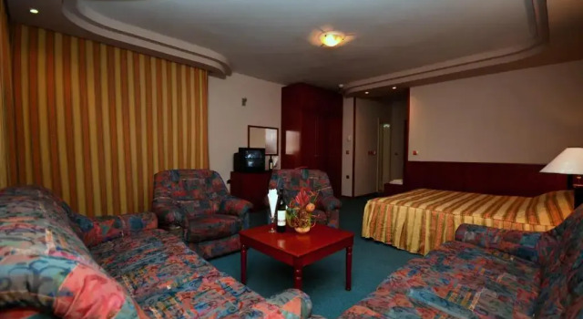 Двухместный номер Standard с балконом и с видом на озеро Hotel Lebed