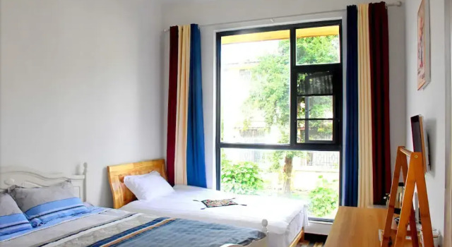 Семейный коттедж c 1 комнатой Shi Lin family folk inn