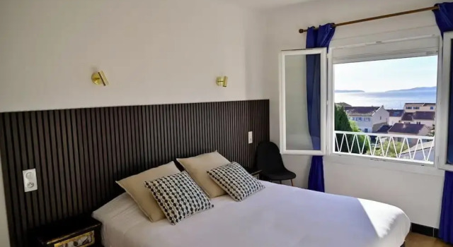 Двухместный номер Deluxe с видом на море Hôtel La Petite Bohème