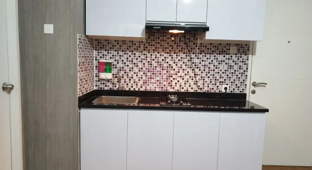 Апартаменты с 2 комнатами Clean & Comfy Room at Bassura with open view window