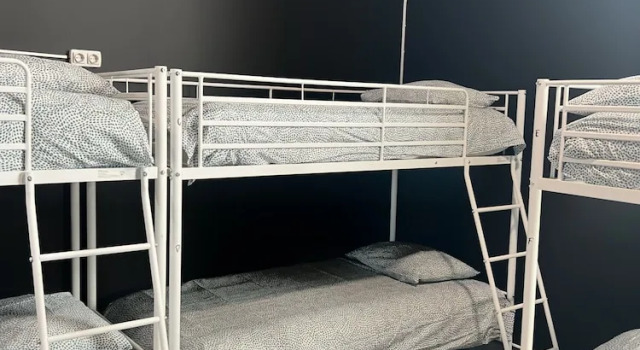 Кровать в общем номере Rio Hostel