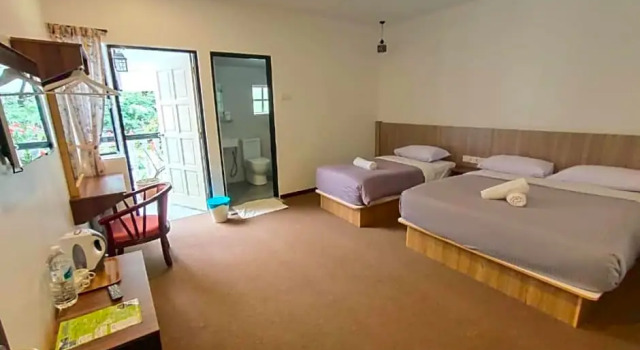 Трёхместный номер Standard Hillview Inn Cameron Highlands