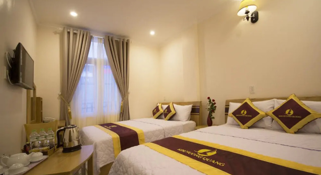 Номер Standard с видом на город Kim Huong Quang Hotel