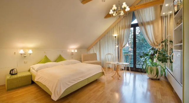 Camera doppia Standard con balcone A. V. Pension Praha