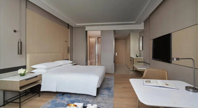Двухместный номер Deluxe с видом на озеро Отель Fuzhou Marriott Hotel Riverside