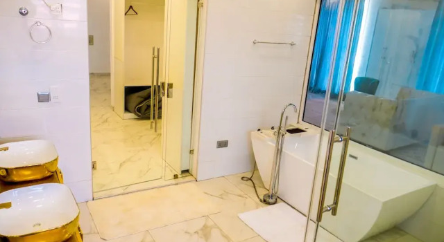 Апартаменты Premium с 2 комнатами с видом на бассейн Steaman Heights