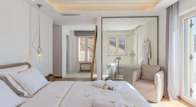 Вилла Exquisite Santorini Villa Villa G 4 Bedroom Private Pool Sea View Elia
