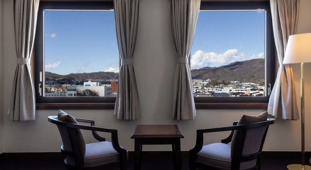 Двухместный номер в главном здании Superior Отель Matsumoto Hotel Kagetsu