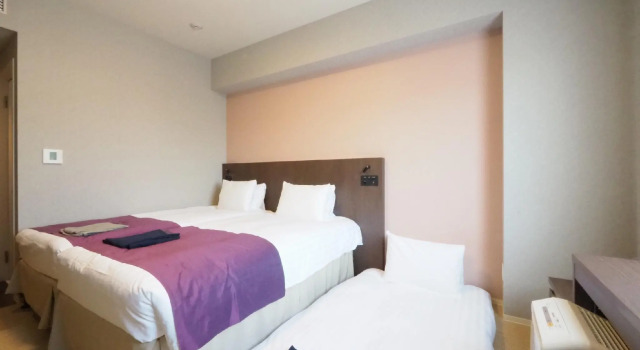 Двухместный номер Momiji Building Moderate Hiyori Hotel Osaka Namba Station