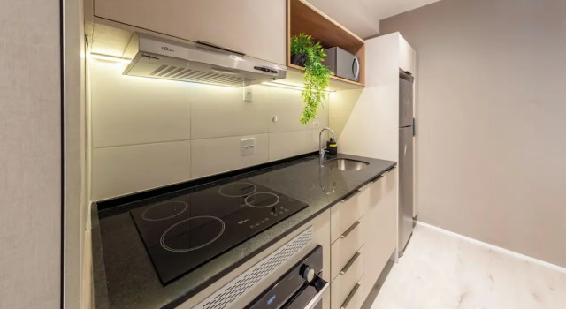 Шестиместные апартаменты с 2 комнатами Charlie Contemporâneo Jardins