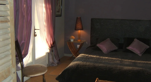 Двухместный люкс Les Chambres dHôtes de la Ferrage