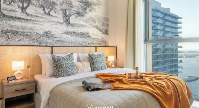 Manzil - Stylish 1BR in Emaar Beachfront, Забронировать Апартаменты/квартира Апартаменты Эмирата Дубая, рядом с Международный яхт-клуб Дубая, Апартаменты/квартира