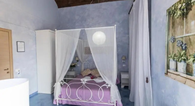 Standard triple chambre avec balcon Blu Tropea Maison