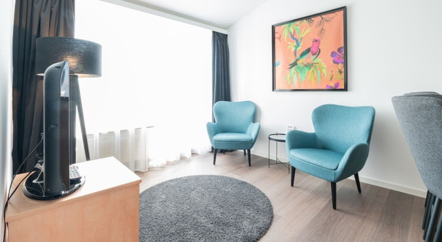 Люкс с балконом Parkhotel Bad Homburg