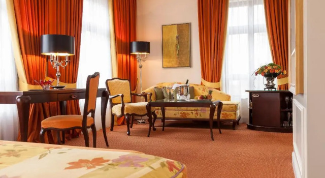 Двухместный номер Deluxe Relais & Châteaux Bülow Palais