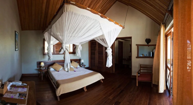 Bungalow mit Balkon Hôtel Palissandre MORONDAVA