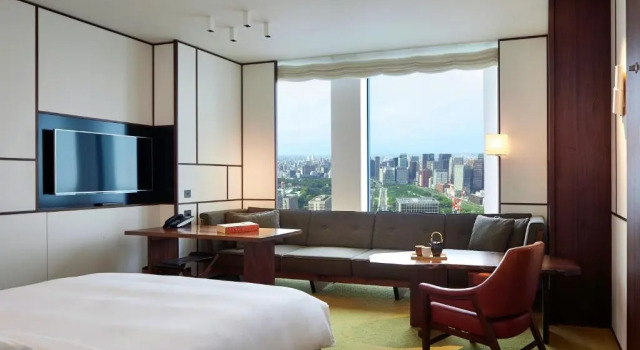 Двухместный номер с видом на парк Andaz Tokyo - A Concept by Hyatt
