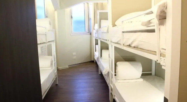 Кровать в общем номере Poshtel Bilbao - Premium Hostel