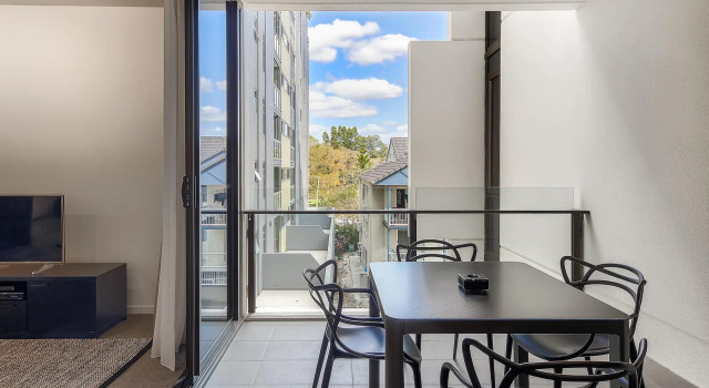 Апартаменты c 1 комнатой с балконом Opera Apartments South Brisbane