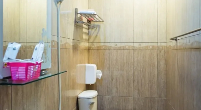 Кровать в общем номере Bei Pin B&B