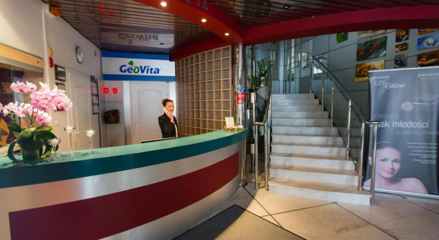 Centrum Zdrowia i Urody Geovita Krynica-Zdroj, Book Ferieresort Hoteller i Lillepolen med parkering, Parkering