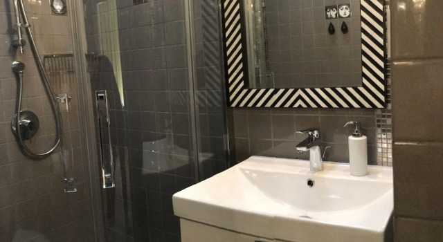 Люкс с 2 комнатами с видом на город Patio Apartamenty