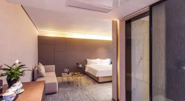 Люкс Luxury с видом на город Rhonda International Collection Hotel (Zhongshan Henglan Commercial Center Store)