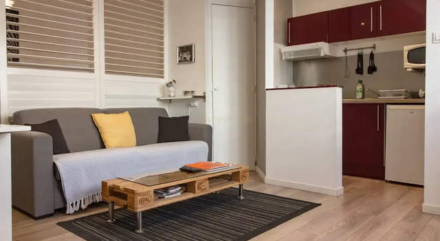 T2 Moderne et Cosy - La Conciergerie Martinkey's, Забронировать Отель Монпелье Hérault, рядом с Торговая палата Hôtel Saint-Côme