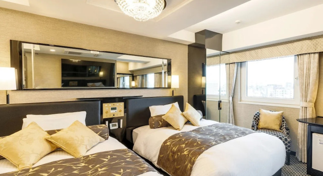 Двухместный номер Deluxe APA Hotel Asakusa Kuramae Ekimae