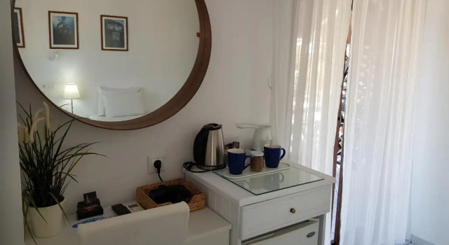 Двухместный номер Standard с балконом и с видом на море Pension Antonakis Ouranoupolis Greece