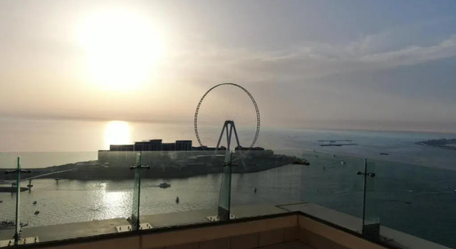 Апартаменты Jbr penthouse with terrace pool