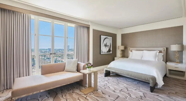 Двухместный люкс Ambassador Beverly Wilshire, Beverly Hills, A Four Seasons Hotel