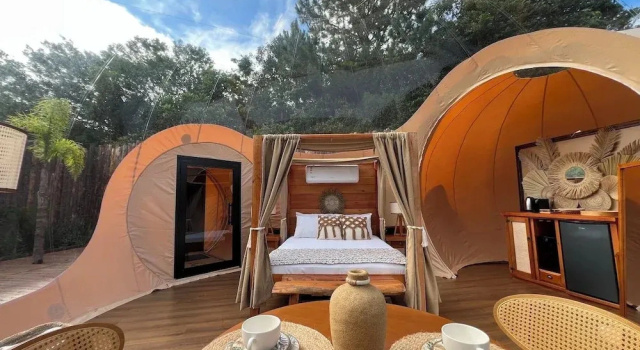 Deluxe suite Zion Bubble Glamping