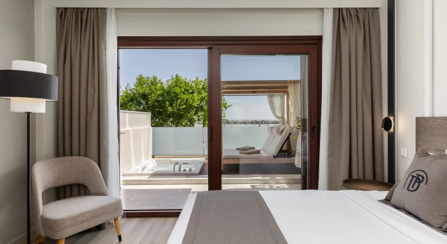 Двухместный номер Deluxe с видом на море Diverso Platamon, Luxury Hotel & Suites