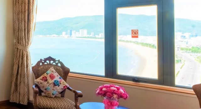 Двухместный номер Luxury с видом на океан Huong Viet Hotel Quy Nhon - Beachfront