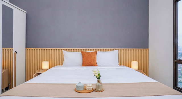 Comfy Studio For 2 Pax At Vasaka Solterra Apartment