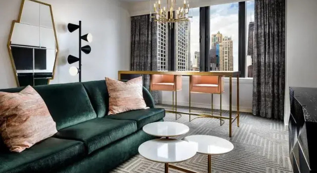 Номер Standard The Gwen, a Luxury Collection Hotel, Michigan Avenue Chicago
