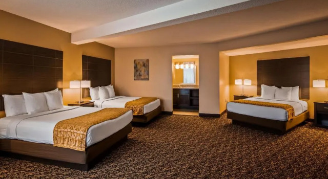 Двухместный семейный номер Standard Best Western Toni Inn