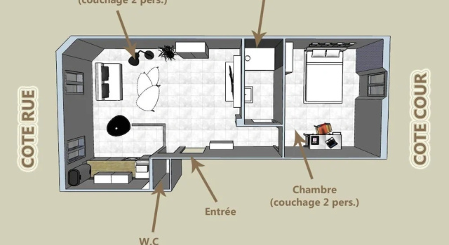 Апартаменты Classic GregBnb - Le Valbourdin - Toulon Ouest