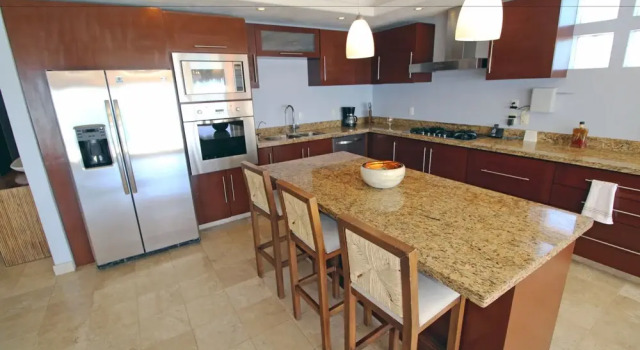 Номер Standard с 3 комнатами с балконом и с видом на океан Punta Mita Luxury Beachfront Condo