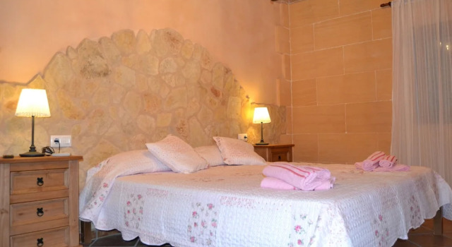 Семейный люкс с 2 комнатами с видом на горы Agroturismo Es Gallicant